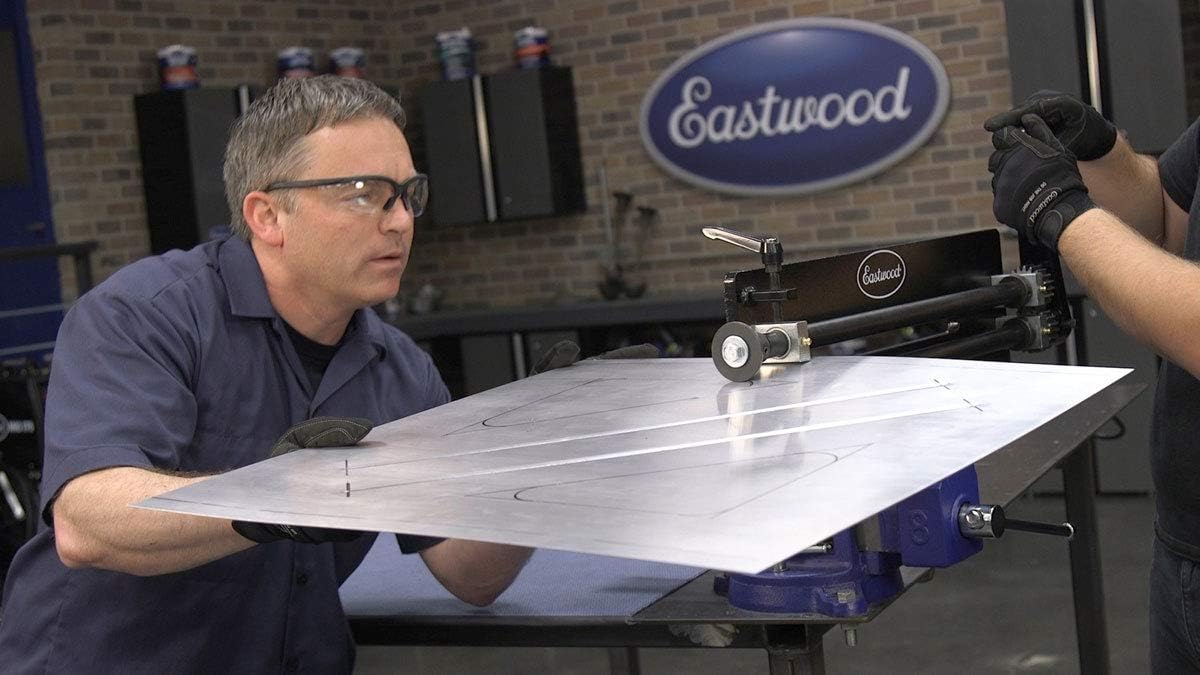 Eastwood Metal Bead Roller Create Channels Flanges Profiles Durable Steel Construction