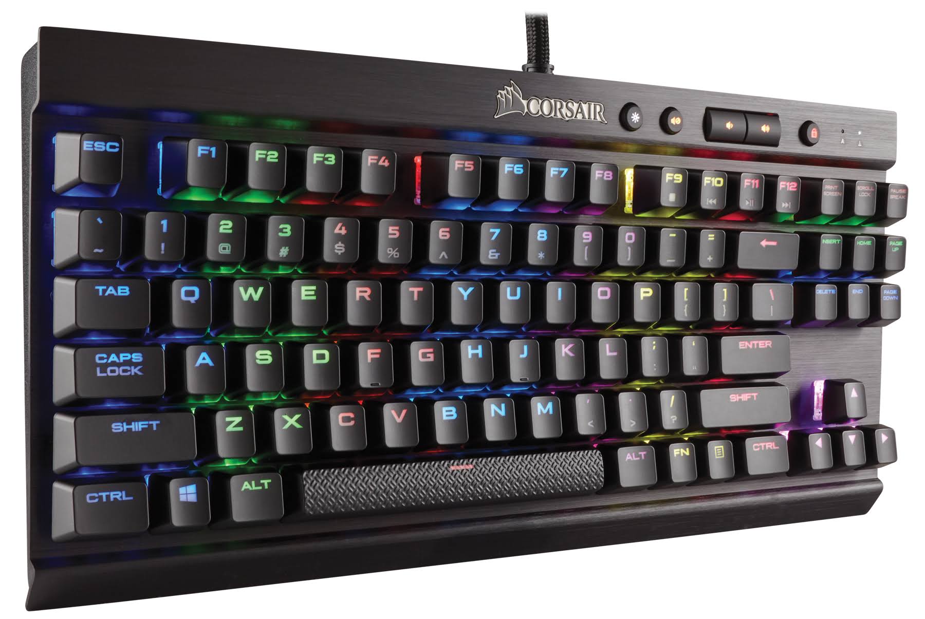 Corsair K65 RGB Rapidfire Compact Mechanical Gaming Keyboard - Cherry MX Speed RGB