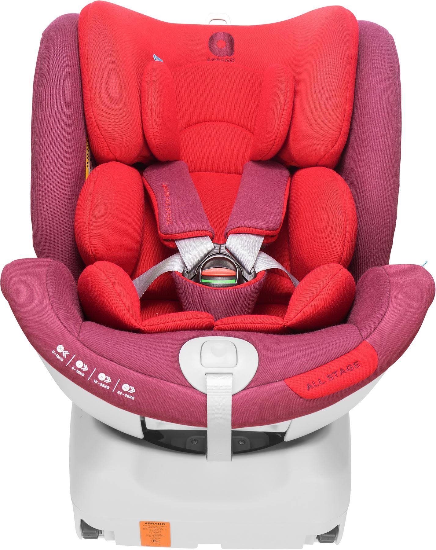 Apramo All Stage Child Car Seat Group 0+/1/2/3 Chilli Red