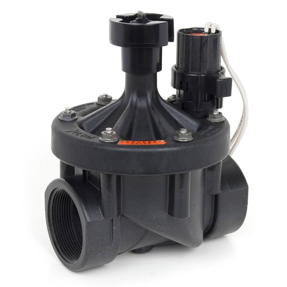 Rain Bird 150-PESB 1 1/2x22 Inlet Industrial Irrigation Valve w/ Self-Cleaning Scrubber