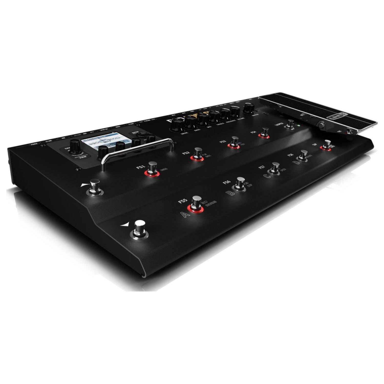 Line 6 Pod HD500X Guitar Multi-Effects Processor W/dlx Pedal Bag and (2) 18.6& Guitar Cables