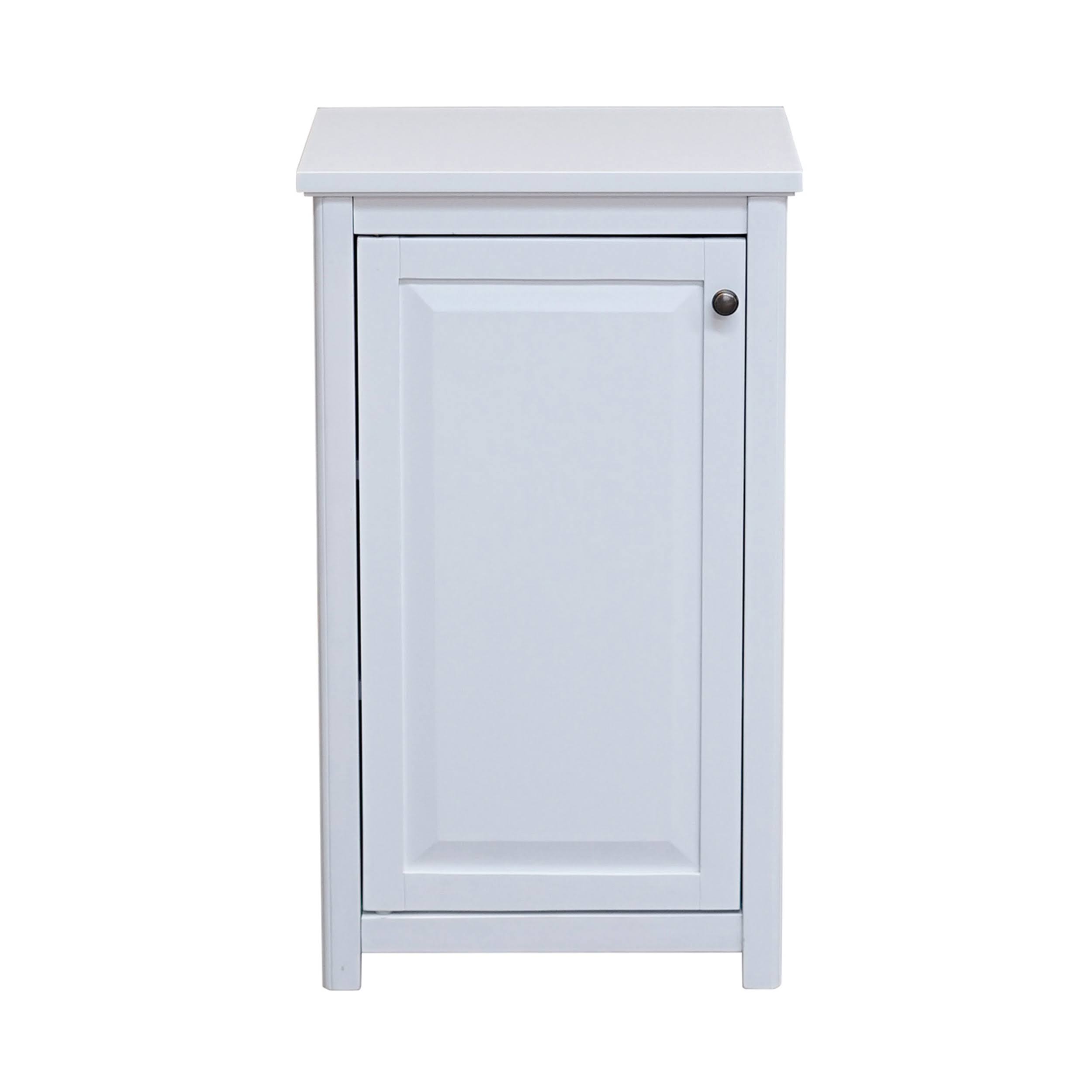 Alaterre Furniture Dorset 17x22W x 29x22H Floor Bath Storage Cabinet with Door