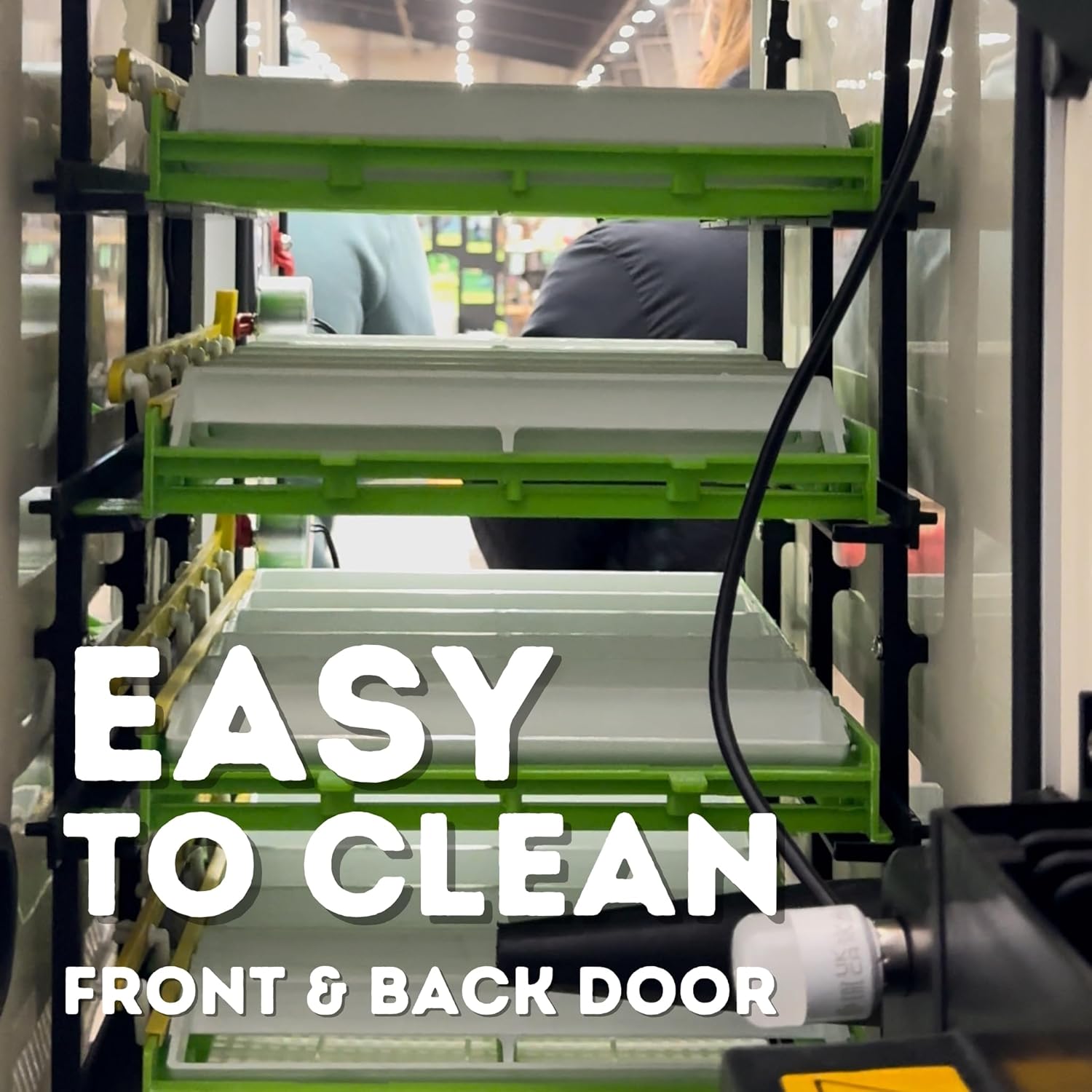 CT180SH Egg Incubator with Automatic Egg Turning & Perfect Humidity Controls, Set & Forget Design, Cabinet Incubators for Hatching Eggs, Incubate and Hatch 180 Chicken Eggs | Hatching Time