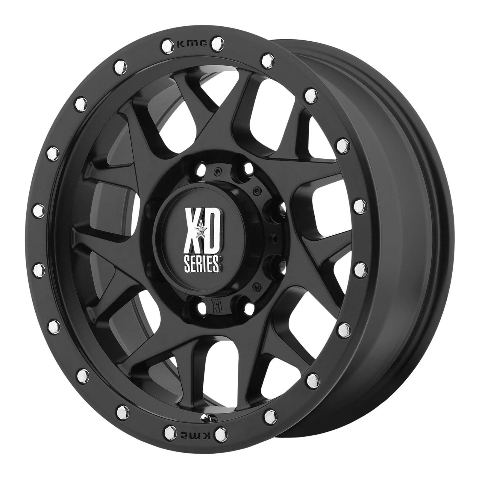 XD Series XD127 Bully 17x9 6x139.7 -12mm Satin Black Wheel Rim