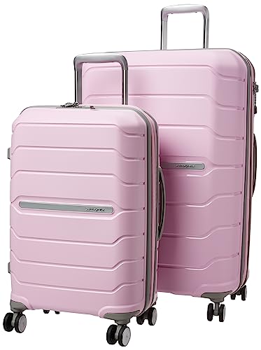 Samsonite Freeform 21-Inch Hardside Carry-On Luggage - Hardshell Carry-On Suitcase - TSA, Airline-Approved - Expandable Hard Shell, Smooth Rolling Spinner Wheels for Lightweight Travel - Navy