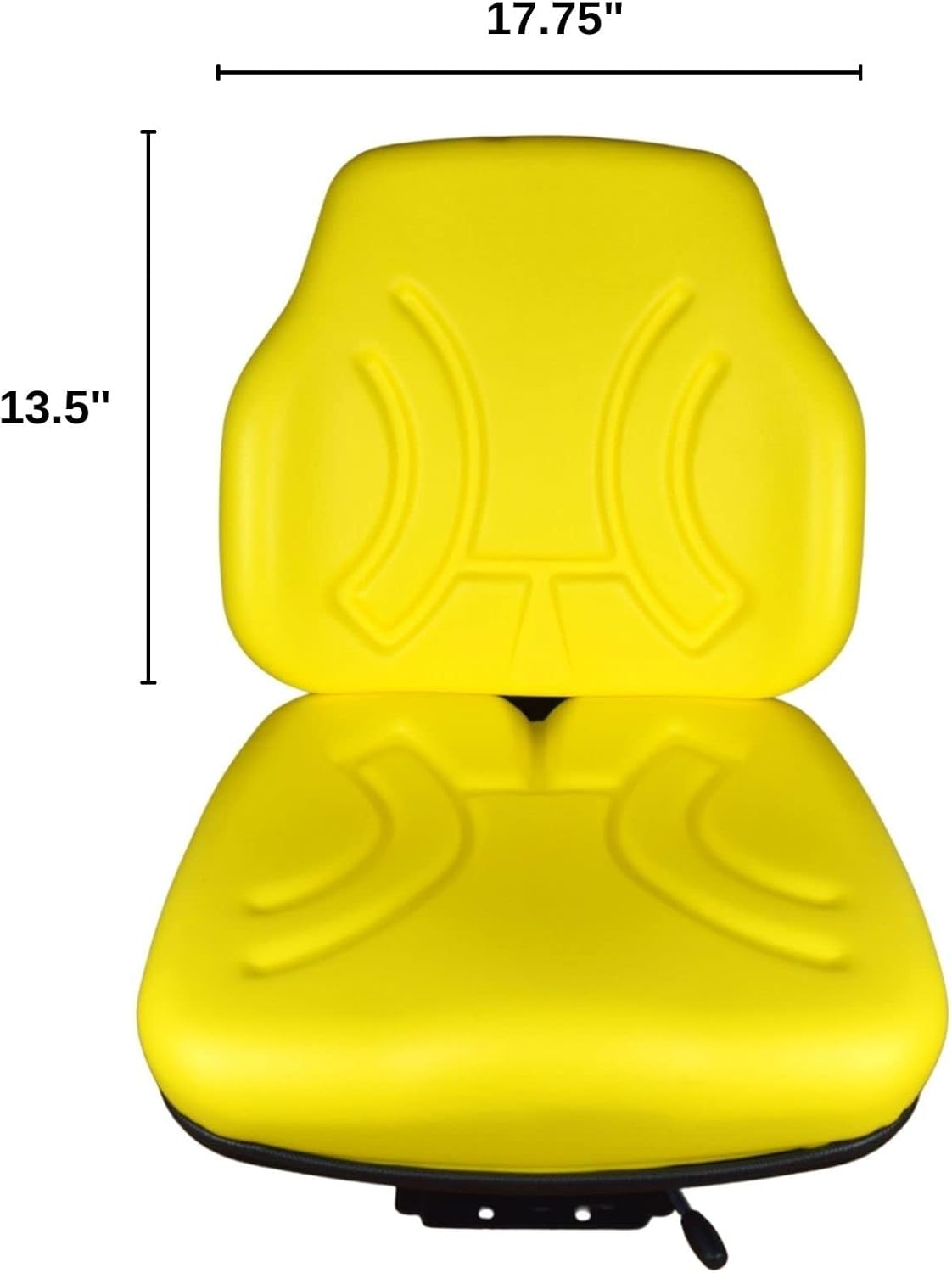 TRAC SEATS Yellow Suspension Seat for John Deere 5103 5200 5203 5210 5220 6110 6200 6210 6300 6310 6400 6410 6500 Open Cab Tractor