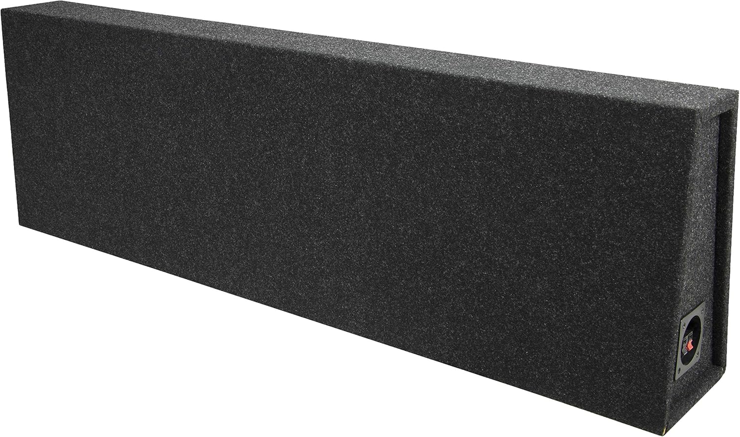 Atrend Dual 10 Subwoofer Regular Standard Cab Truck Sub Box Enclosure 3/4 MDF Speaker Box, Charcoal (E10DT)
