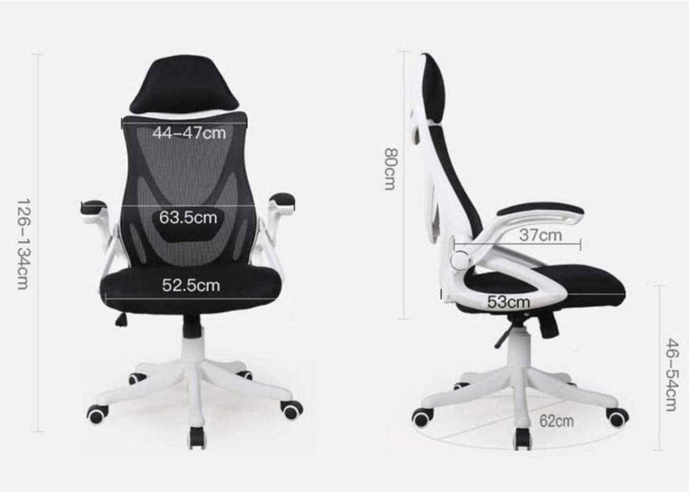 Ergonomic Office Desk Chair with Adjustable Armrest, Lumbar Support, Headrest and Breathable Skin Friendly Mesh