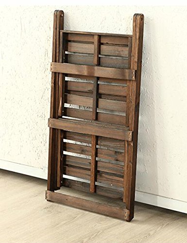 Multiple Layers Plants Flower Stands, Solid Wood Folding Flower Pot Racks, Balcony Living Room (4)