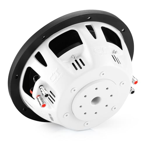 CT Sounds Hydro 12” Dual 4-Ohm 1000-Watt Shallow Mount Car Subwoofer