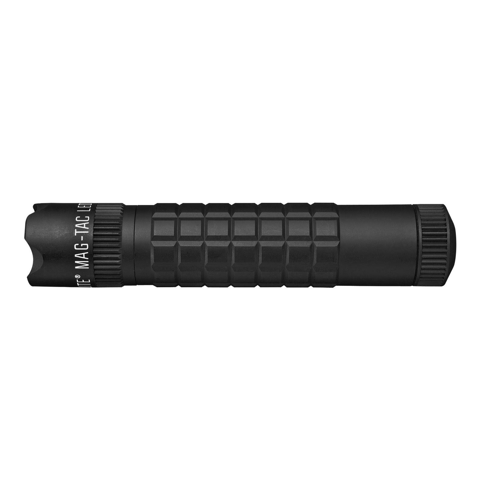 Maglite Mag-tac LED Flashlight (Crowned BEZEL, Matte Black) SG2LRA6