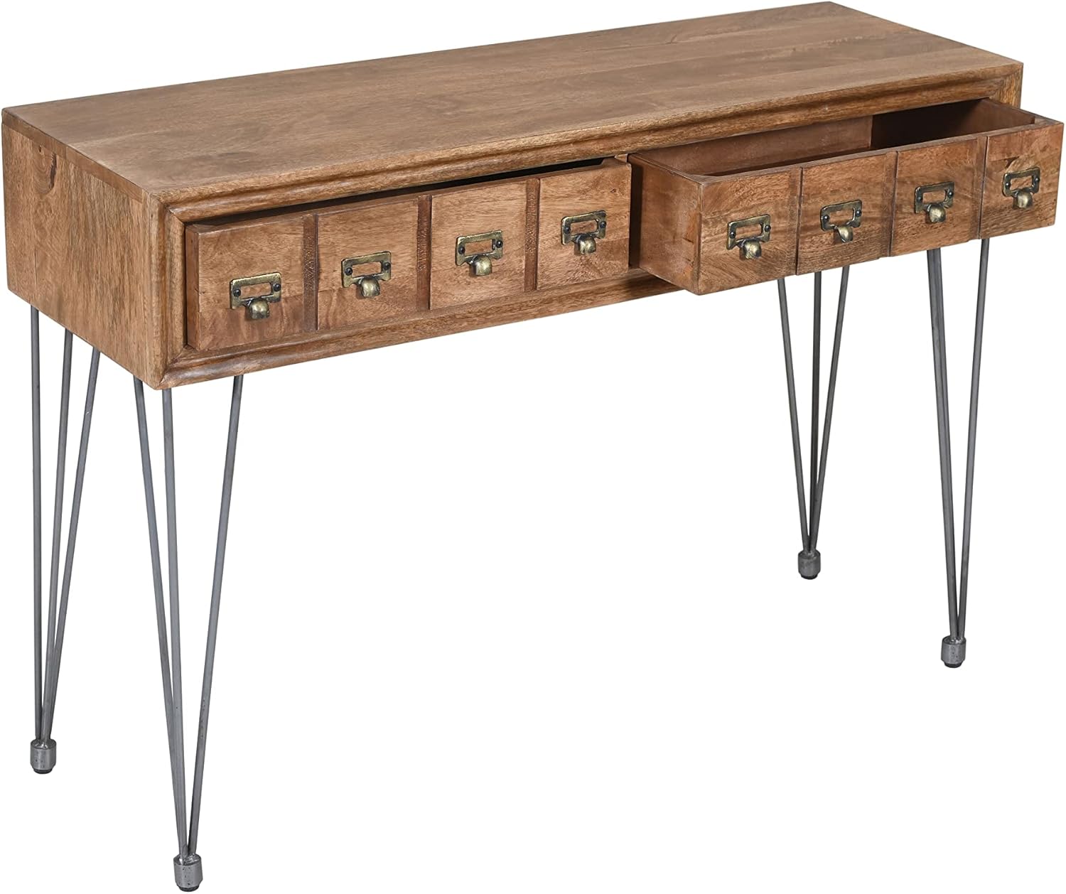 Jofran Inc. American Vintage Solid Wood Console Table with Apothecary Drawers