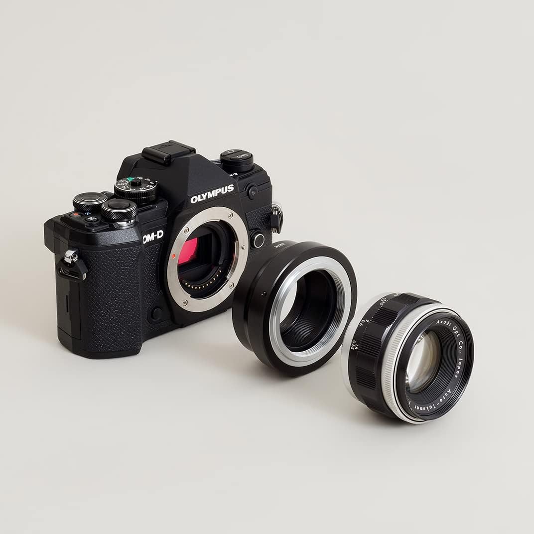 Urth Lens Mount Adapter: Compatible with Olympus OM Lens to Micro Four Thirds (M4/3) Camera Body