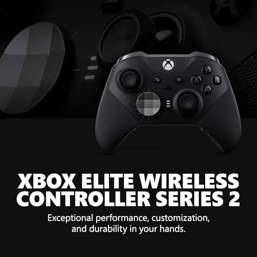 Xbox Elite Series 2 Core Wireless Gaming Controller – Blue Series X|S, One, Windows PC, Android, and iOS