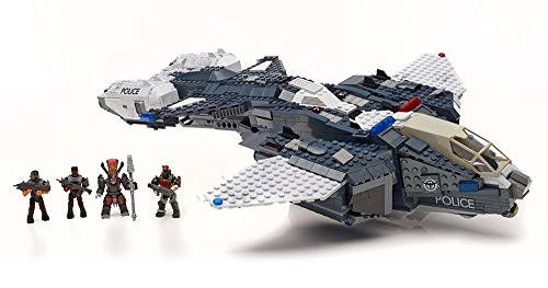 Mega Bloks Halo NMPD Pelican Air Base 1792-Piece Building Set