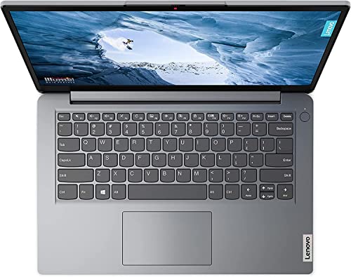 Lenovo 2023 Newest Ideapad 1i Laptop, 14 Inch Display, Intel Core i3-1215U Processor, 12GB RAM, 512GB SSD, Intel UHD Graphics, Bluetooth, Webcam, Wi-Fi, Windows 11 in S Mode, Bundle with Cefesfy