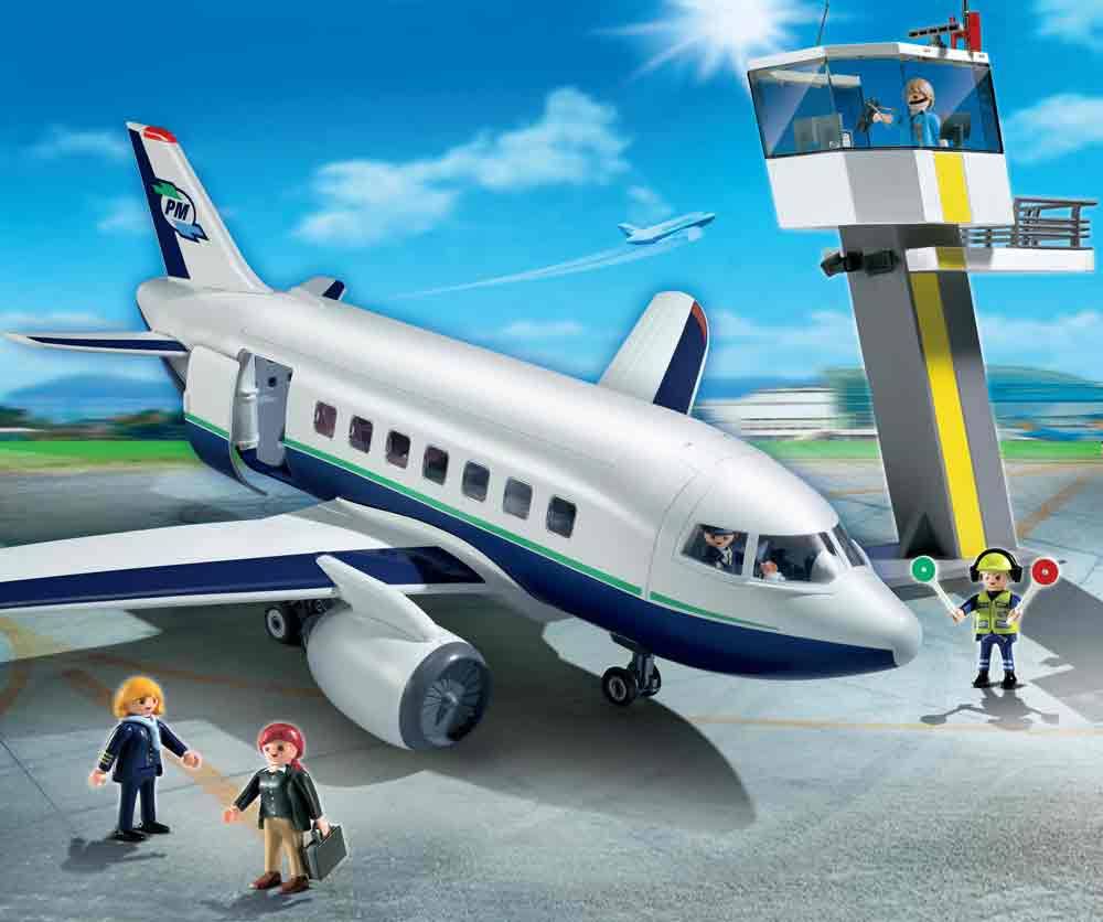 Playmobil 5261 City Action Cargo and Passenger Aircraft