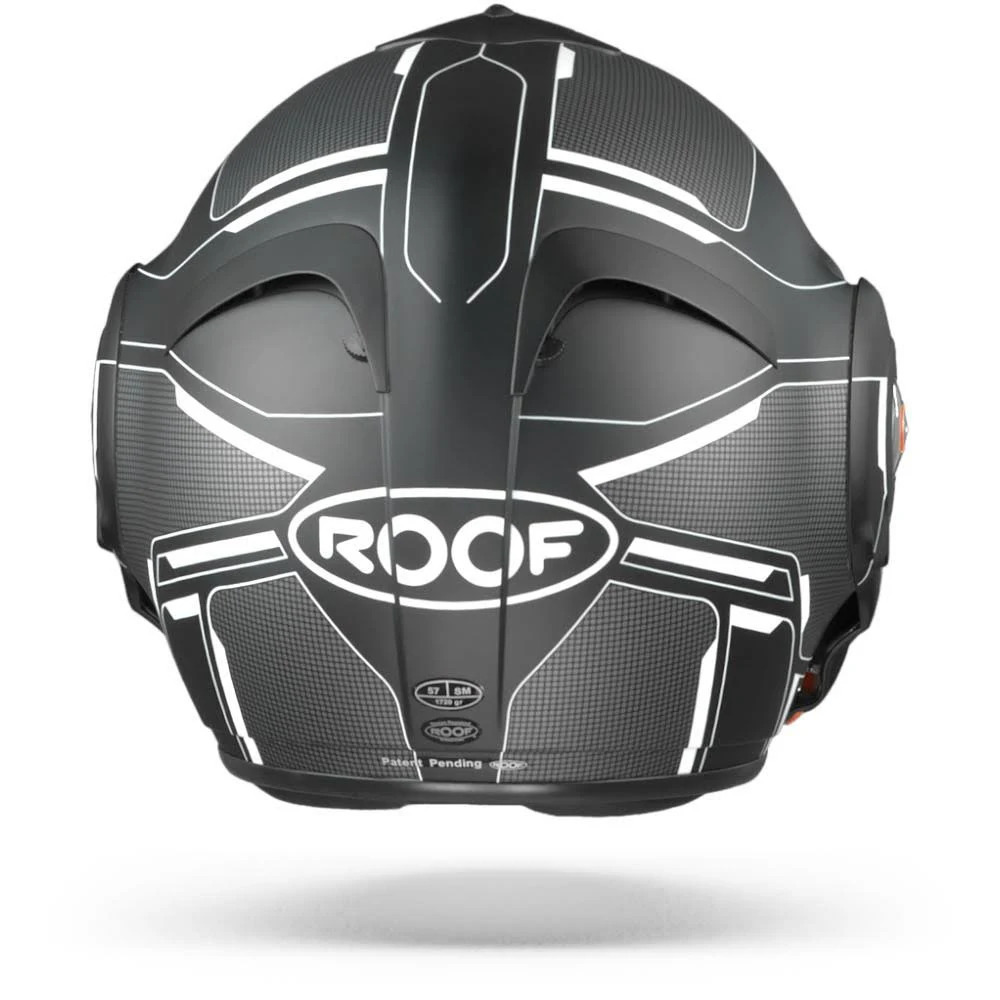 Roof Desmo Storm Matt Black Titan White L