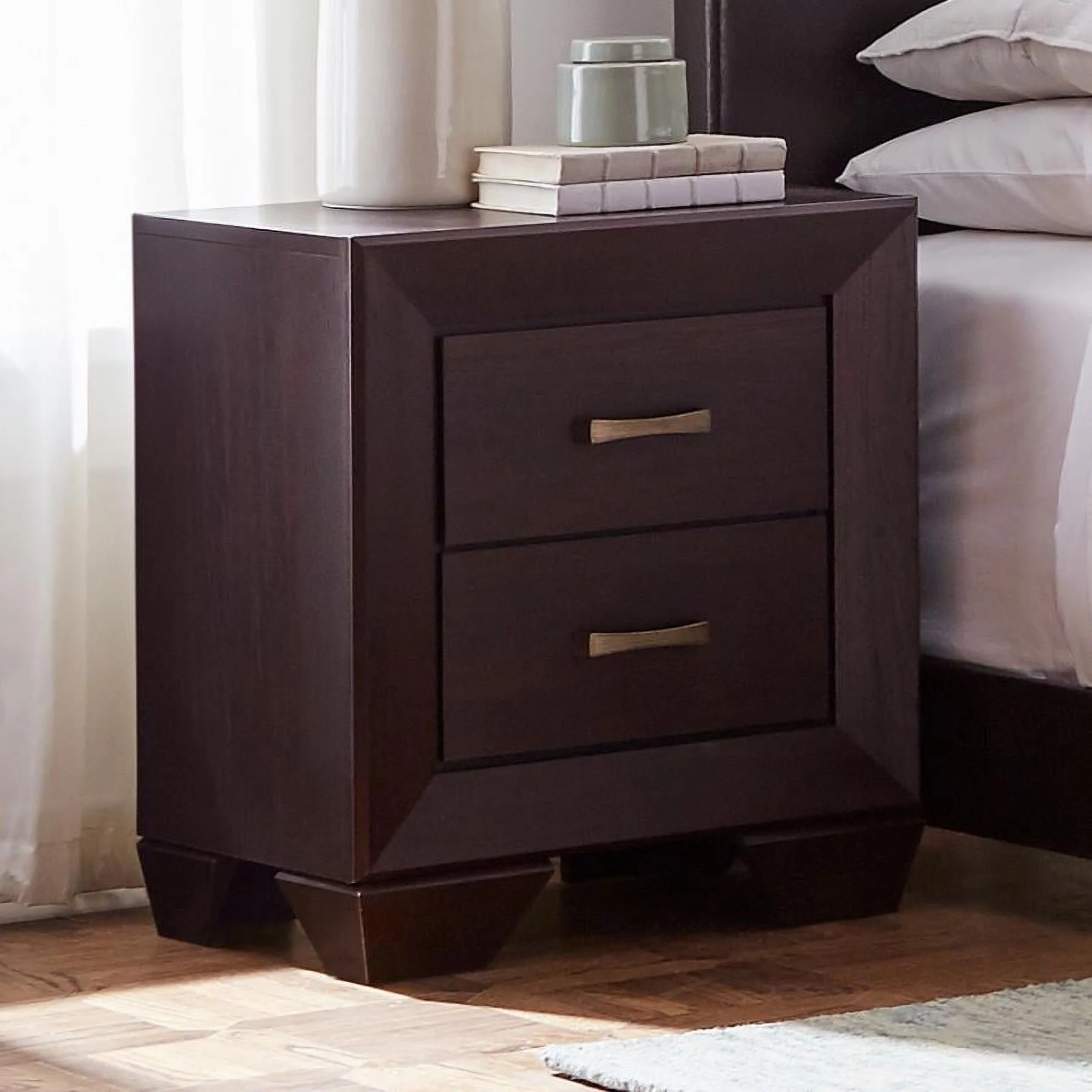 Coaster Home Furnishings 204392 Nightstand, Dark Cocoa