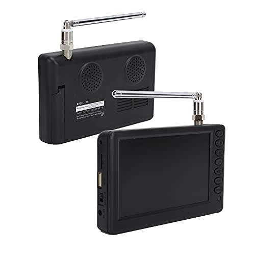 Yoidesu 5 inch Portable TV, ATSC HD TFT LED Pocket Digital Television Mini TV, 1080P Digital TV with Remote Control, 1500mAh Rechargeable Battery