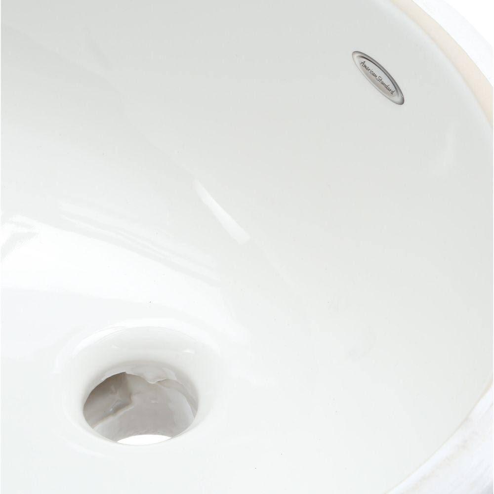 American Standard 0495.221.020 Ovalyn Undermount Bathroom Sink - White