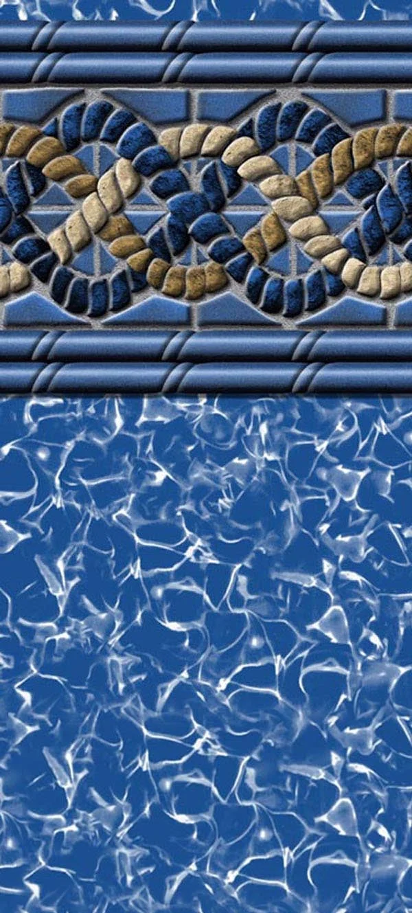 SmartLine Unibead Liner for 27' Round Swimming Pool | 52" Height | 25 Gauge | Mystri Gold