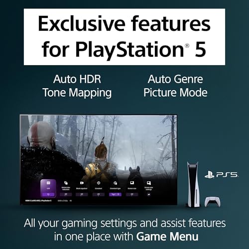 Sony 65 Inch 4K Ultra HD TV X85K Series: LED Smart Google TV with Dolby Vision HDR and Native 120HZ Refresh Rate KD65X85K- Latest Model, Black