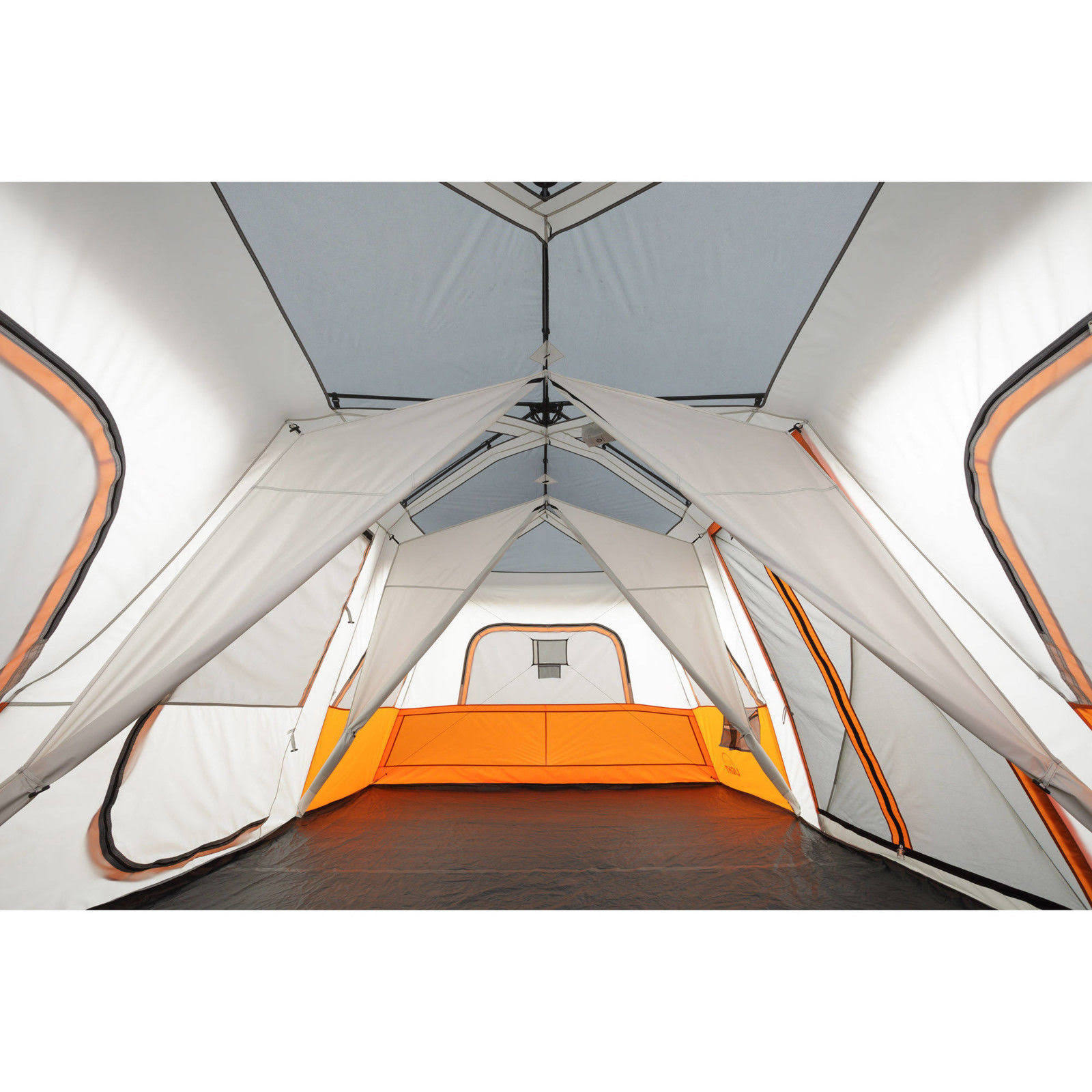 Ozark Trail 18& x 10& Instant Cabin Tent with Integrated LED Light, Sleeps 12
