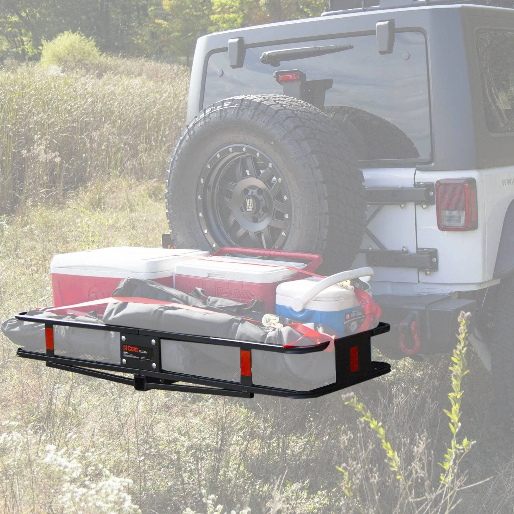 Curt 18151 Basket Style Cargo Carrier