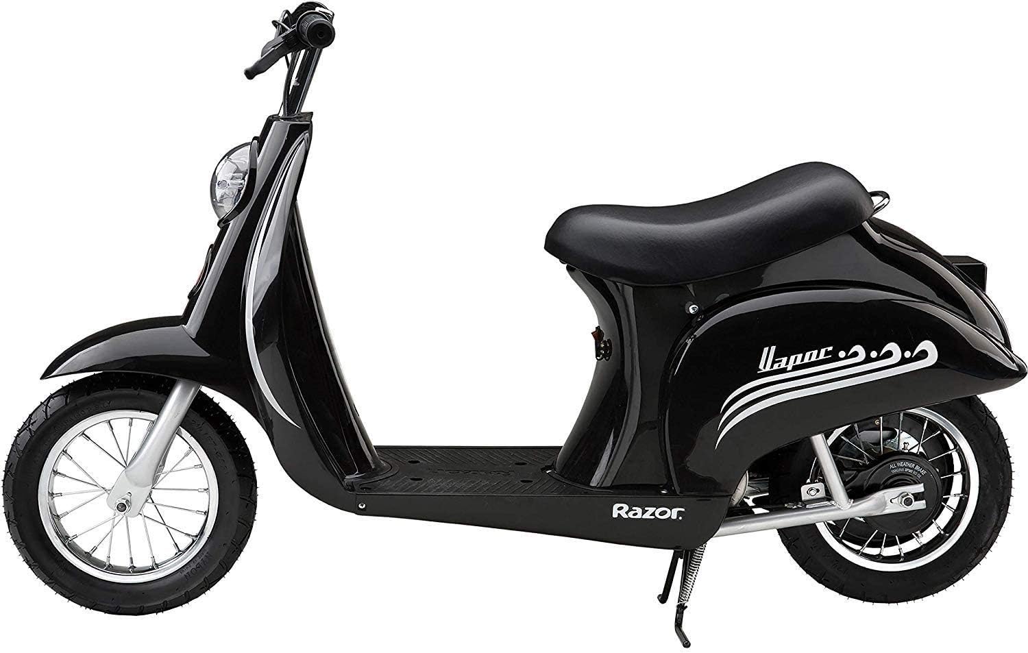 Razor Pocket Mod Miniature Euro 24V Electric Kids Ride On Retro Scooter, Speeds up to 15 MPH with 10 Mile Range