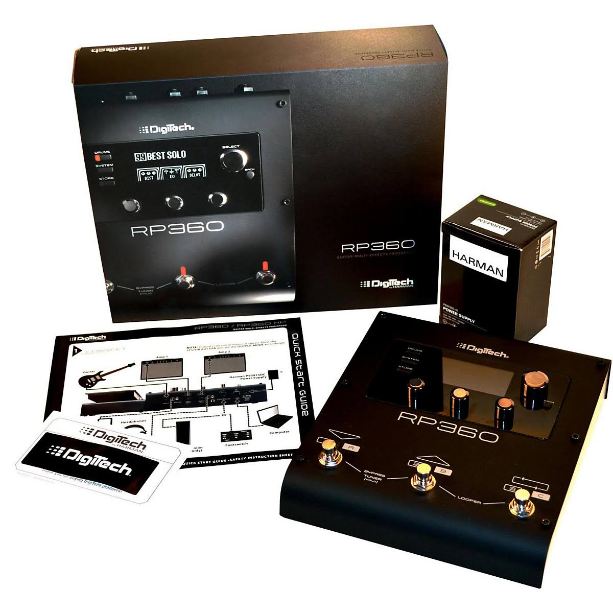 DigiTech RP360 Guitar Multi-Effects Pedal