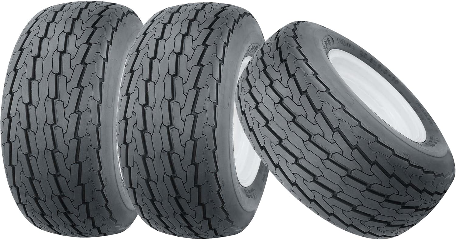 (3) New Trailer Tire 20.5x8-10 10PR Load Range E - 11045