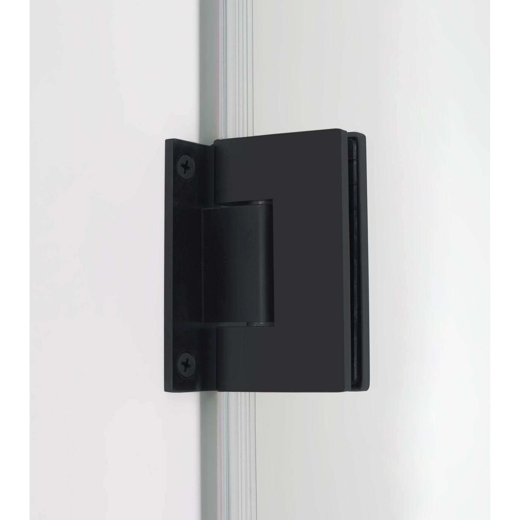 Aston SDR995-CH-27-10 Chrome Cascadia 27x22 x 72x22 Completely Frameless Hinged Shower Door