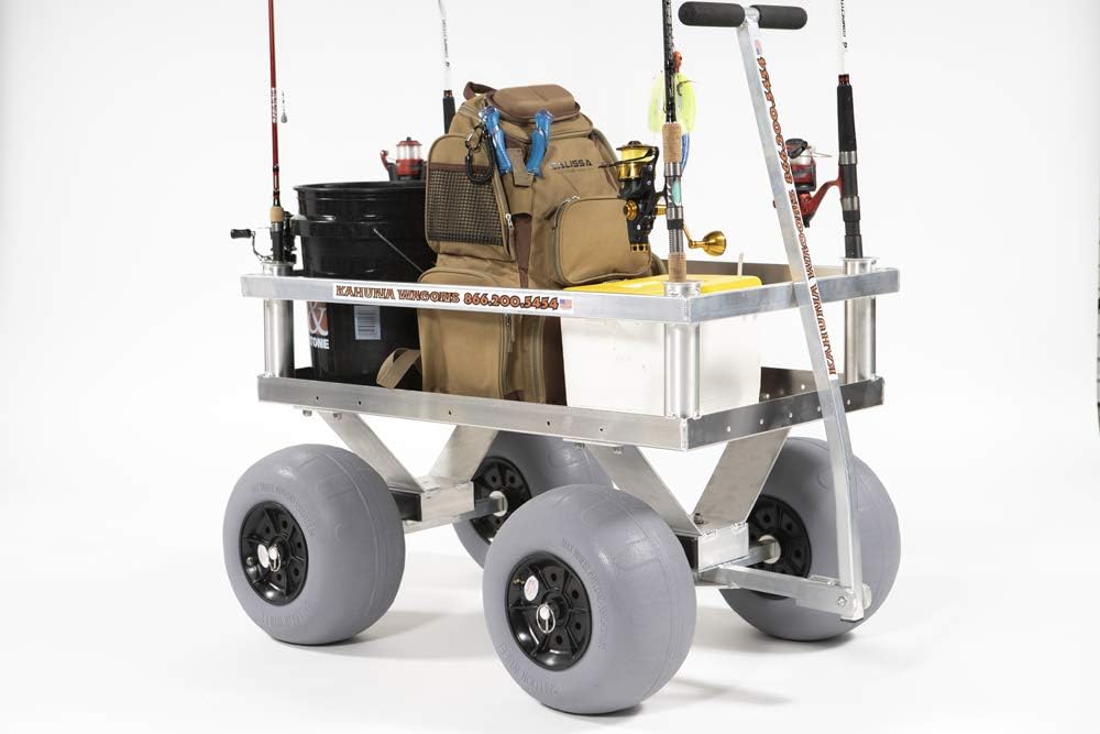 Calypso Cruiser Beach Wagon-Balloon Sand Tires-Lightweight-Rust-Free