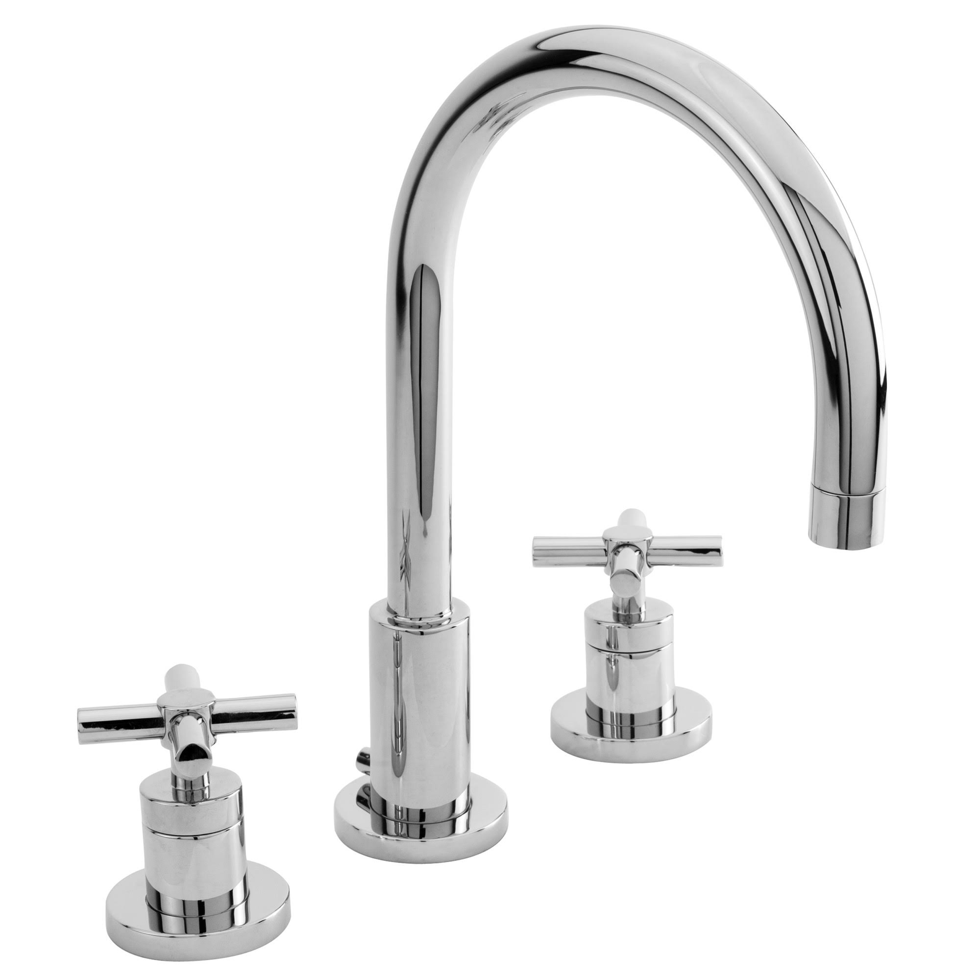Newport Brass East Linear 990 Widespread Lavatory Faucet Polished Brass Uncoated (Living)