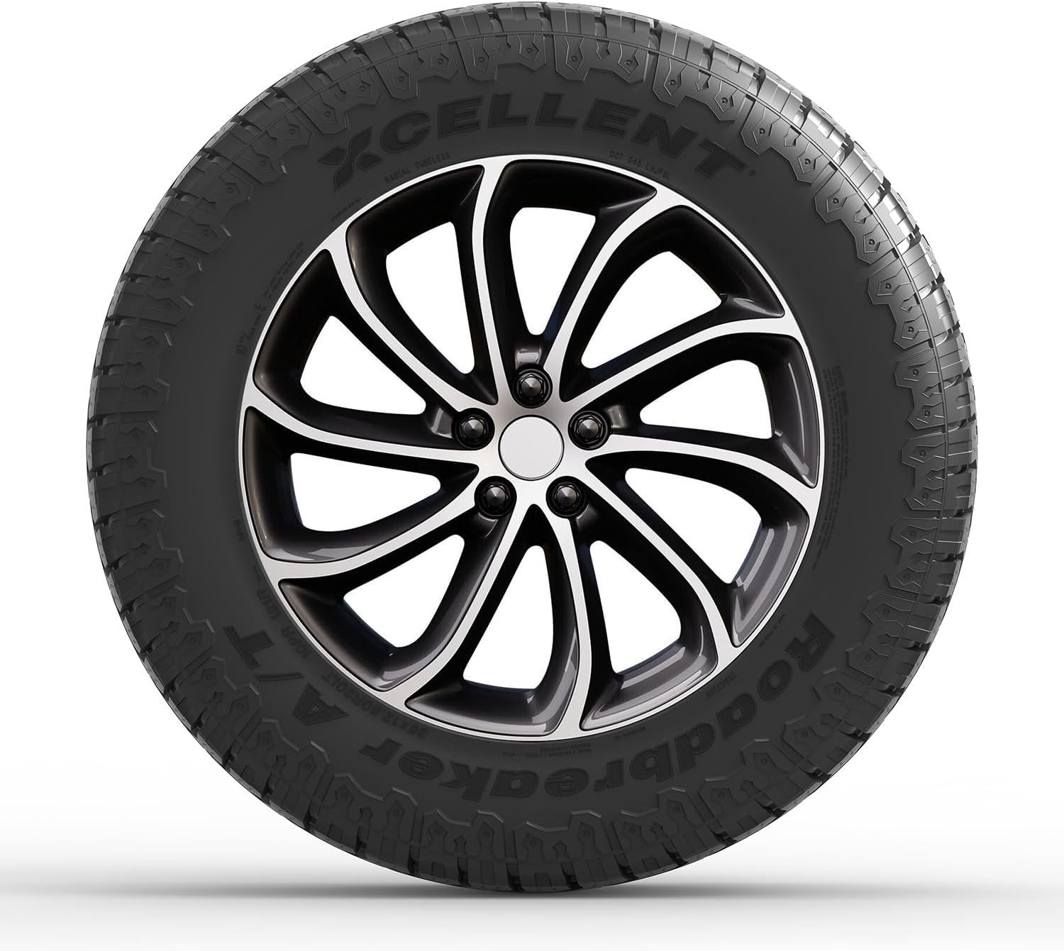 Detroit Axle - 4pc All Terrain Tire P225/65R17 Tire 100T, All-Season Car Tire Radial Tire Roadbreaker AT P225/65/17 P225/65-17