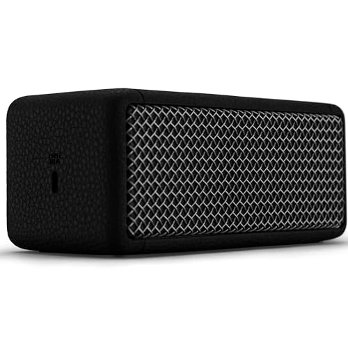 Marshall Emberton II Portable Bluetooth Speaker, Black & Brass