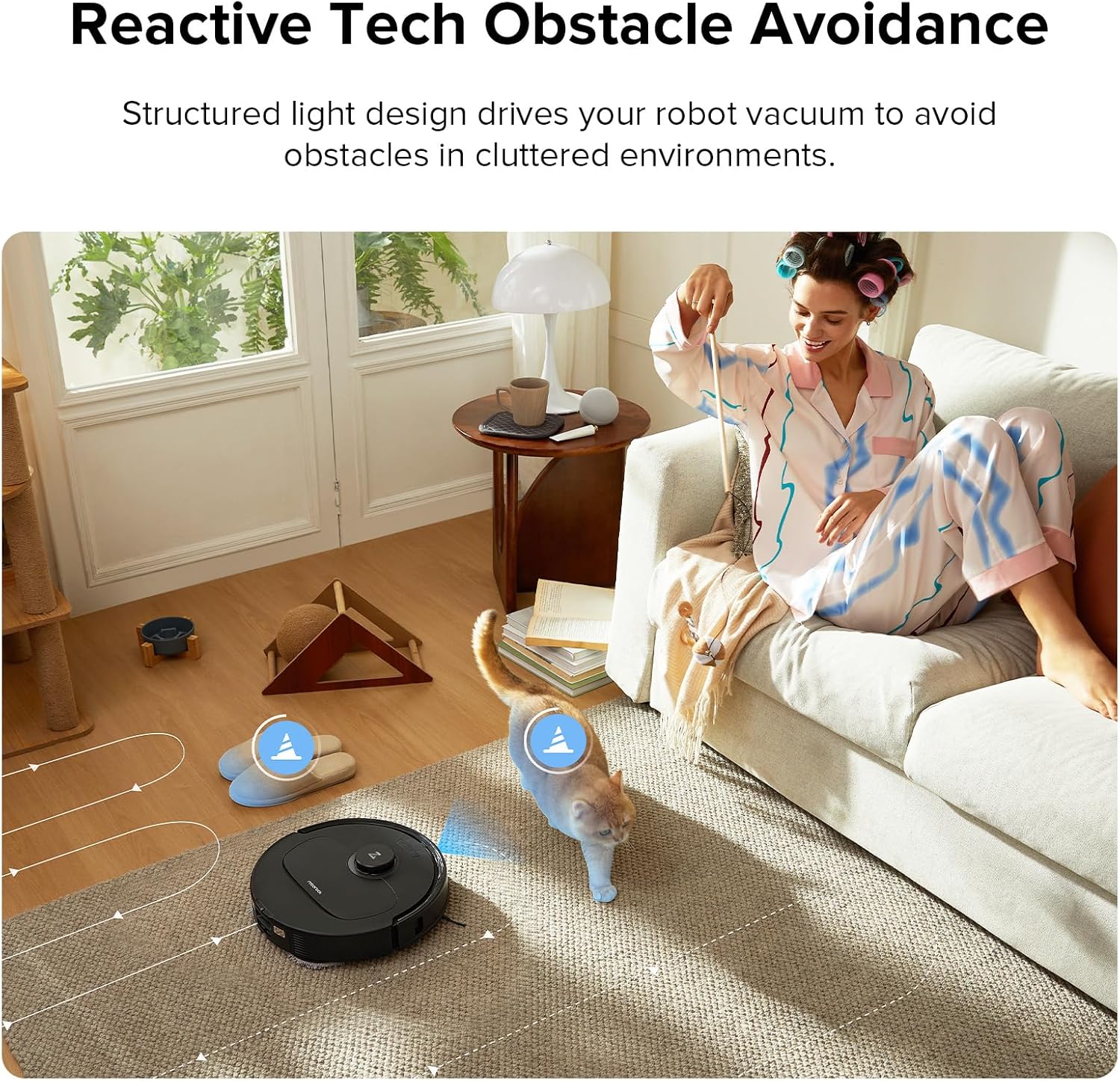 roborock Qrevo Plus Robot Vacuum and Mop with Official Multi-Surface Floor