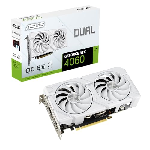 ASUS The SFF-Ready Prime GeForce RTX™ 5060 8GB GDDR7 OC Edition Graphics Card (PCIe® 5.0, 8GB GDDR7, HDMI®/DP 2.1, 2.5-Slot, Axial-tech Fans, Dual BIOS)