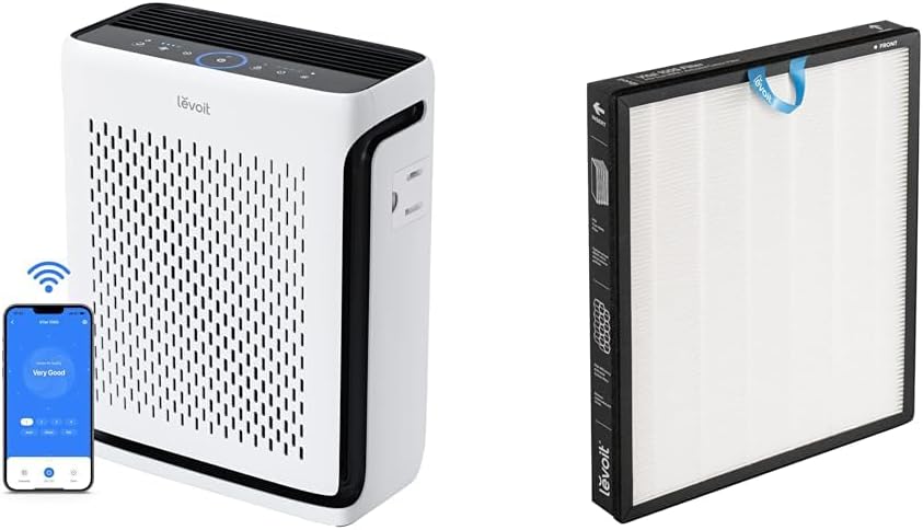 LEVOIT Vital 100S Air Purifier and Replacement Filter