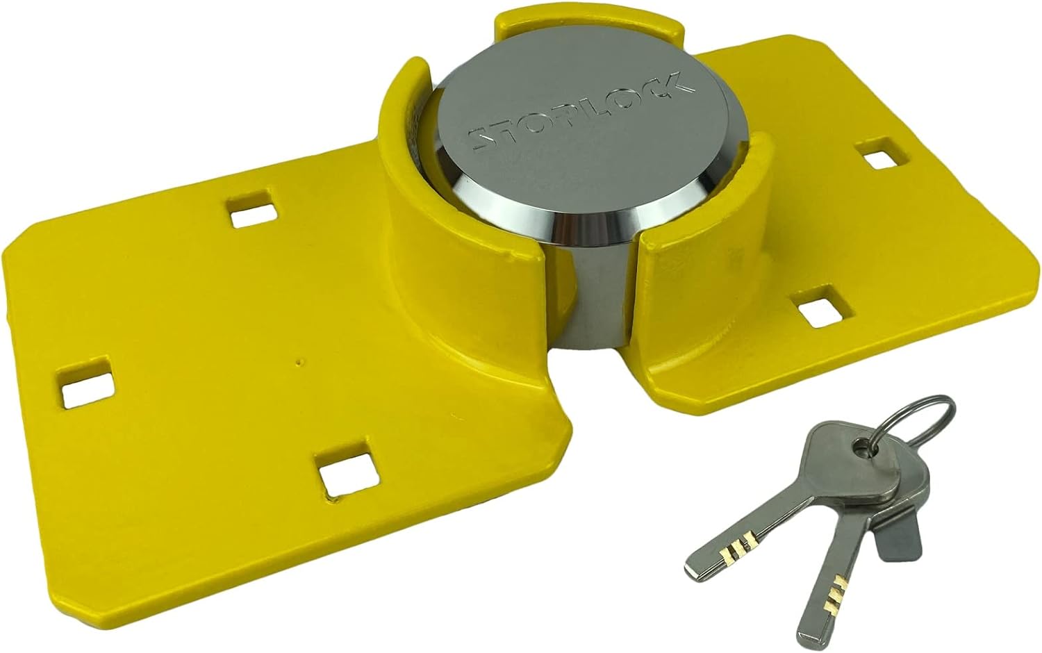 Stoplock 'Professional' - Steering Wheel Lock for Cars - Secure Anti-Theft Device W/Keys