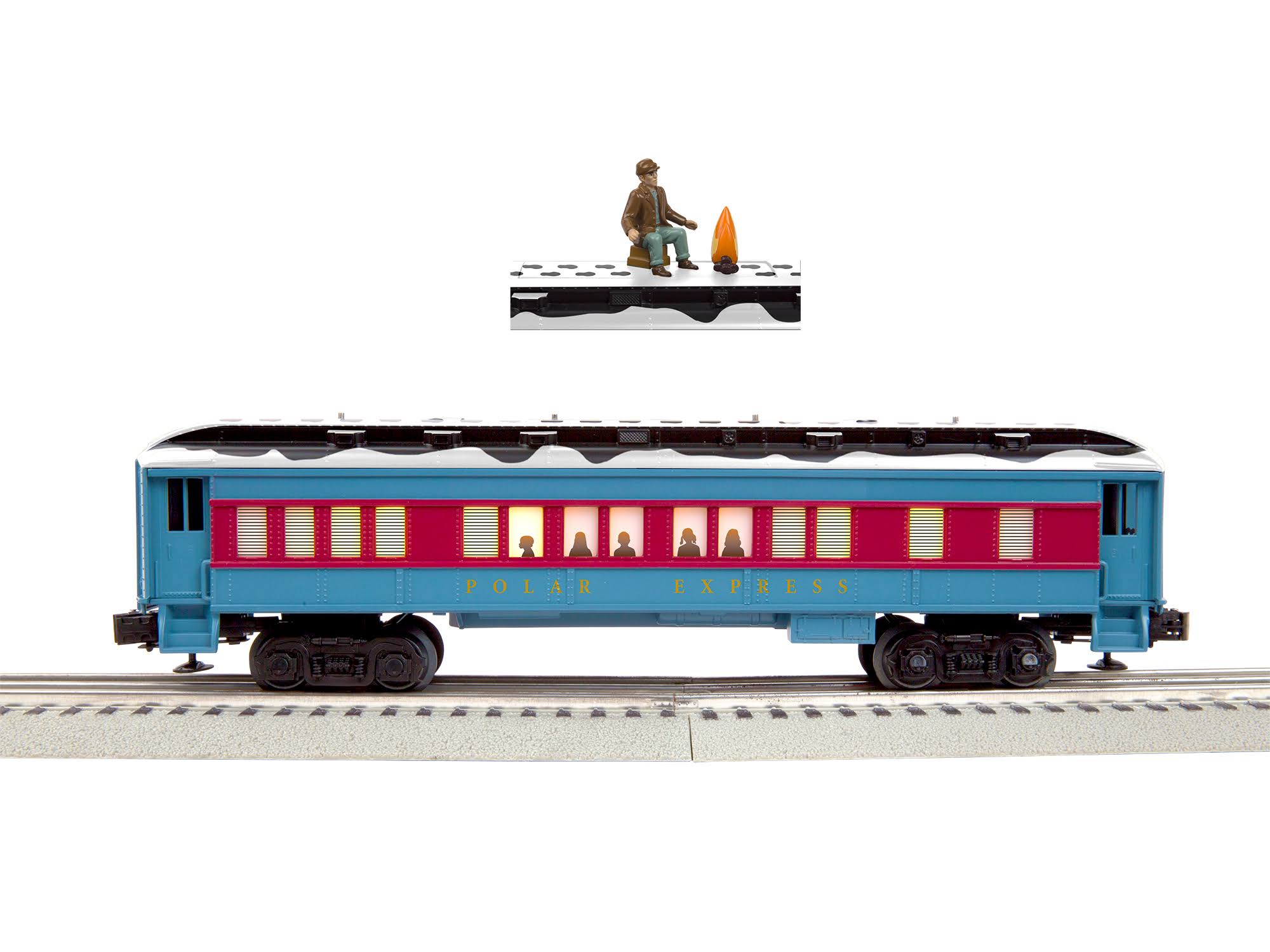 Lionel 6-84602 O The Polar Express Disappearing Hobo Car