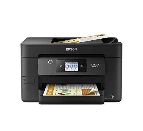 Epson EcoTank ET-2850 Wireless Color All-in-One Cartridge-Free Supertank Printer with Scan, Copy and Auto 2-sided Printing - White (Renewed)