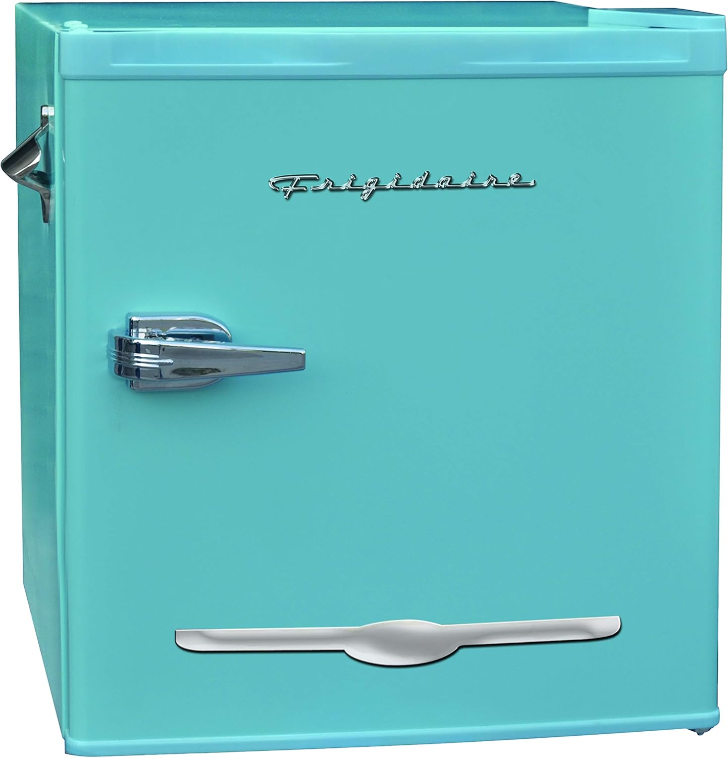 Frigidaire EFR176-BLUE 1.6 cu ft Blue Retro Fridge with Side Bottle Opener. for The Office, Dorm Room or Cabin