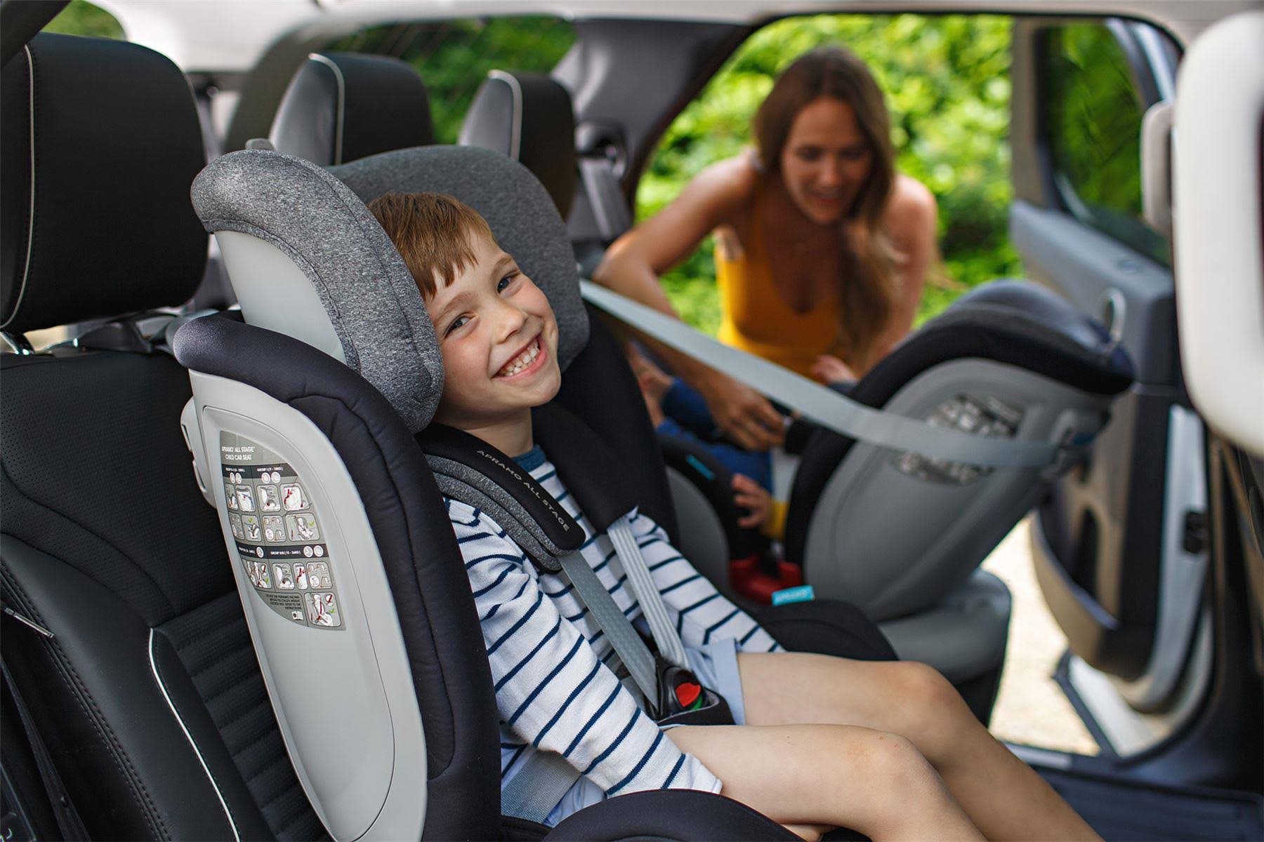 Apramo All Stage Child Car Seat Group 0+/1/2/3 Chilli Red