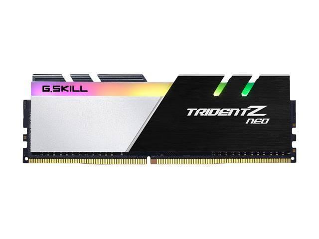 G.SKILL 64GB Trident Z Neo DDR4 3200MHz PC4-25600 CL16 RGB Dual Channel Kit (2x 32GB)