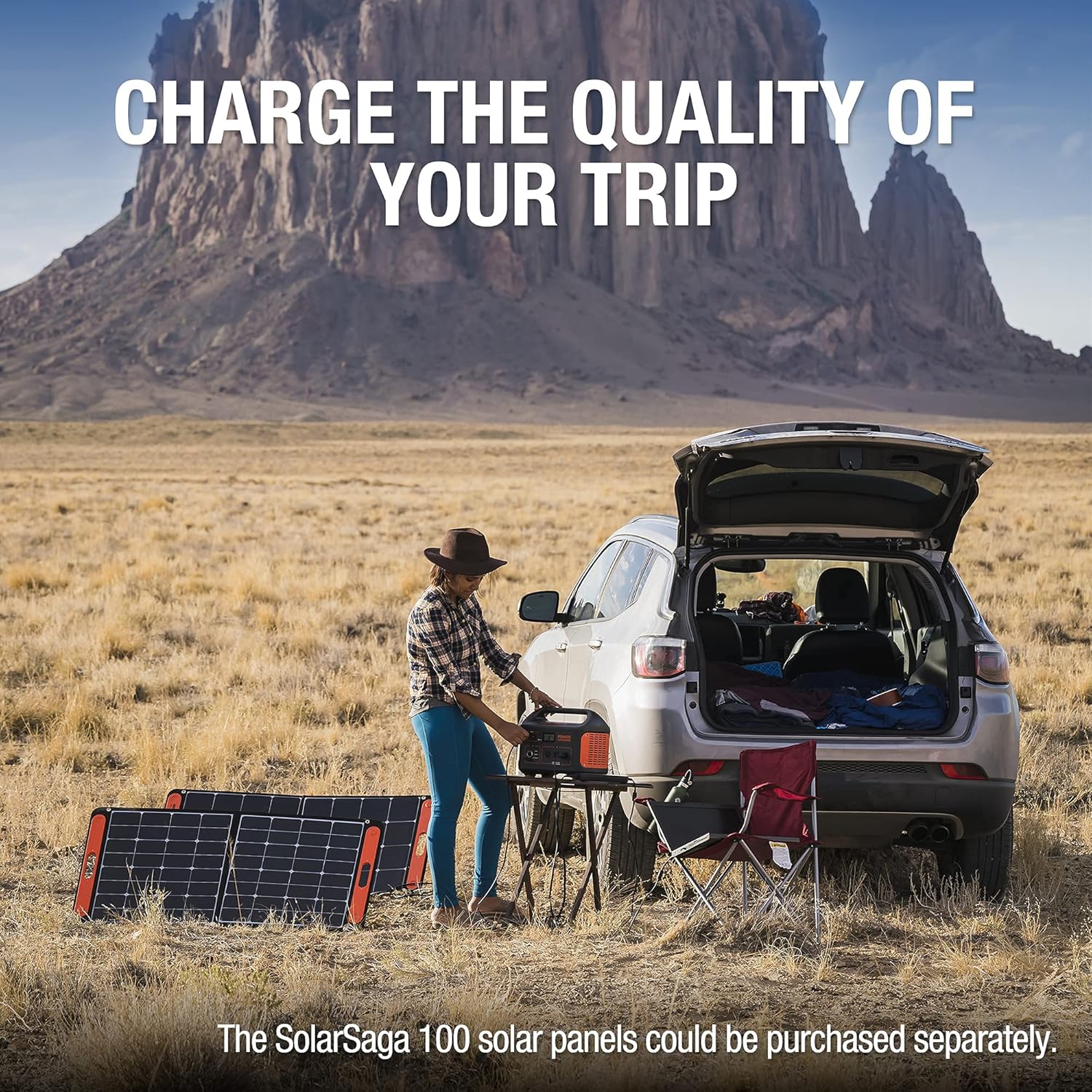 Jackery Portable Power Station Explorer 1000, 1002Wh Solar Generator (Solar Panel Optional) with 3x110V/1000W AC Outlets, Solar Mobile Lithium Battery Pack for Outdoor RV/Van Camping, Emergency (Renewed)