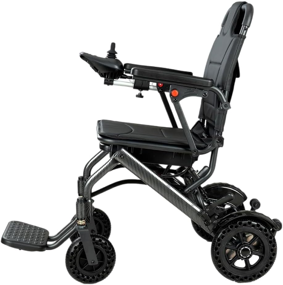 33Lbs Lightweight Foldable Electric Wheelchairs for Adults,Movex MV03 [2024 Model], Stylish, Compact Motorized Intelligent Portable Power, Airline Approved