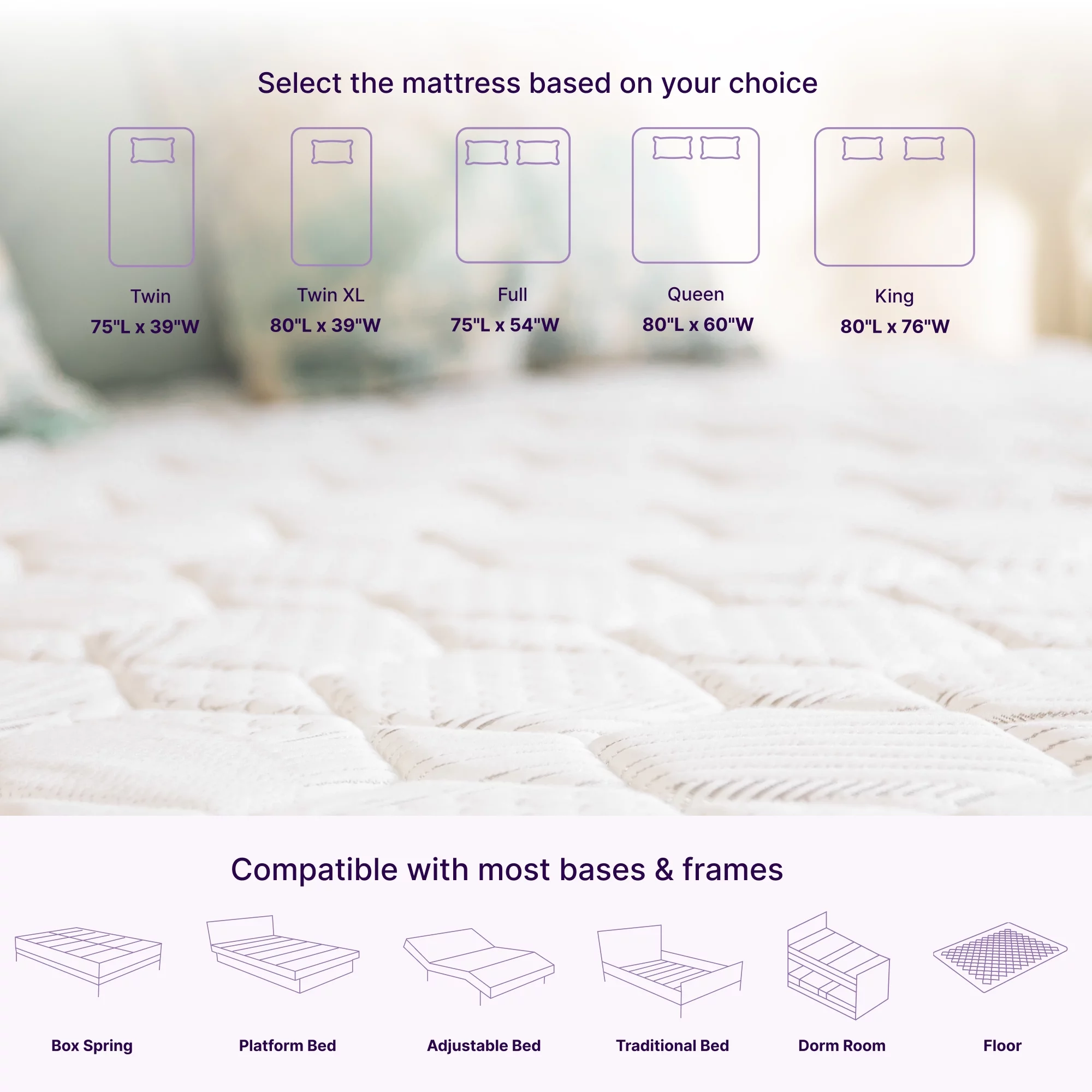 NapQueen Victoria 12" Medium Firm, Hybrid of Cooling Gel Infused Memory Foam and Pocket Spring Mattress, Queen Size