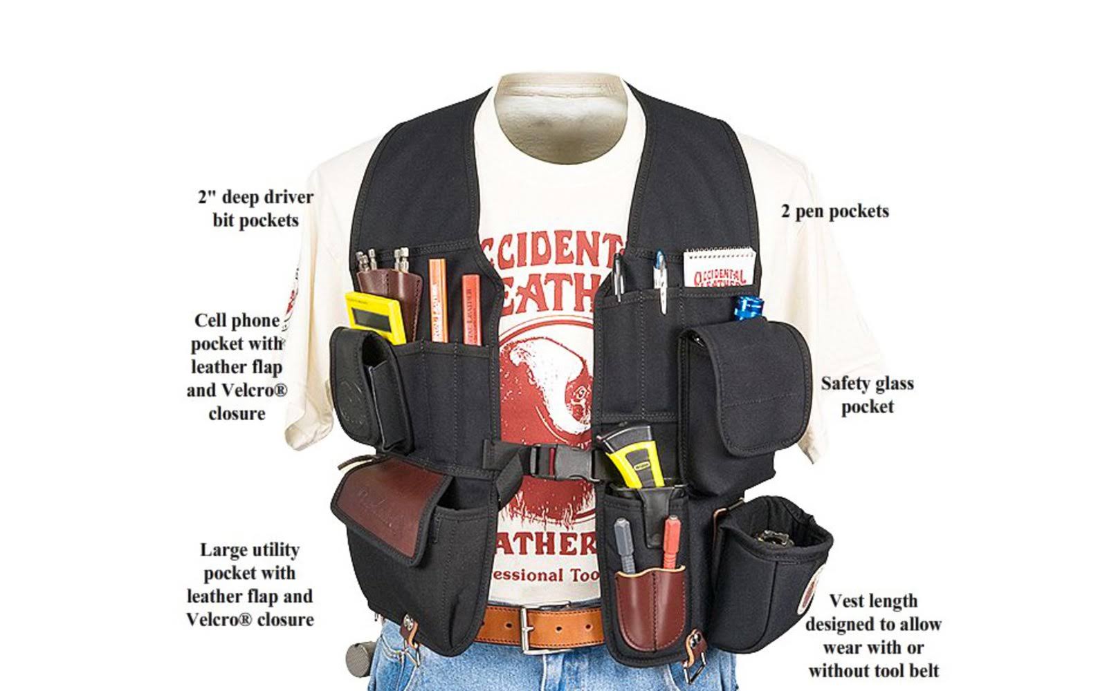 Occidental Leather 2535 Builders Vest